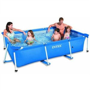 בריכת intex אינטקס במידות 260x160x65 סמ דגם 28271 חבילת הכל כלול silver