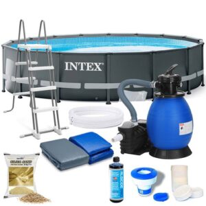 בריכת intex במידות 488x122 סמ דגם 26326 חבילת הכל כלול gold אינטקס